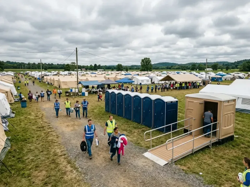 disaster-relief-camp-restrooms-010 — frequently asked questions, Dumpster & Portable Bathrooms Rental in Iowa, LA